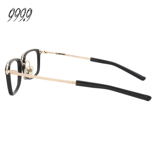 
FOUR NINES999.9 glasses frame men's classic full frame optical far myopia glasses frame M-114 9901 black and gold