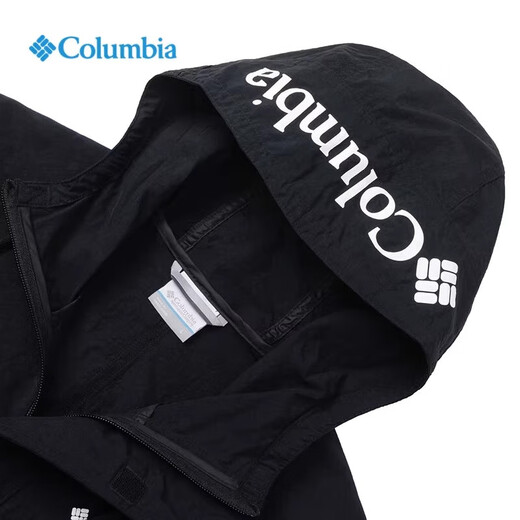 Columbia Columbia Herrenbekleidung 25 Frühlings- und Sommer Neue Outdoor -Wasserdichte mit Kapuzejacke WE4839 011 M 175/96A