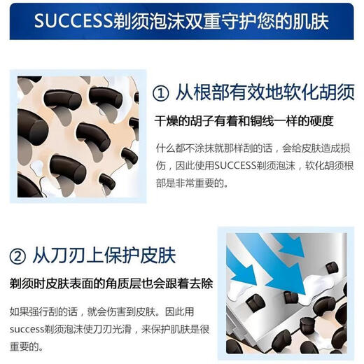 Kao (KAO) manueller Elektrorasierer macht den Bart weich, erfrischt und beruhigt das Rasiergel, rosa Herren-Rasiergel 180 g