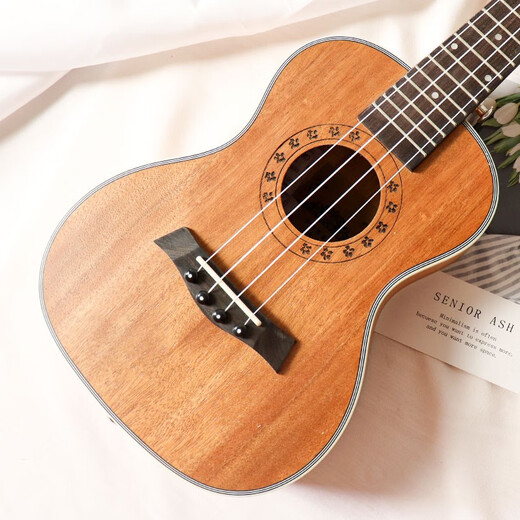 
Ibanez ukulele 21 inch 23 inch 26 inch beginners entry-level four-string small guitar colorful ukulele instrument 21 inch ukulele full basswood black mono + defense 21 inch