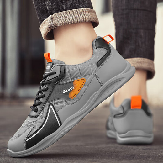 
Summer large-size canvas shoes men's sports casual shoes fashion trendy men's shoes breathable versatile board shoes daily trendy shoes men XP-AC3883 gray 41
