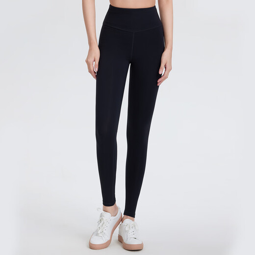 Fansheng Yoga Genuine Clearance Fitness Running Pants Pilates Yoga Pants Nine Points FA904 Black XL