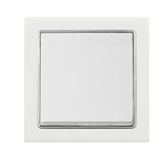 ABB switch socket Dening white one open two open five hole TV telephone panel home 86 type wall package one open single control with line AN131