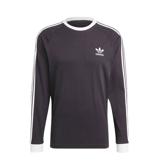 Adidas Clover Men's Clovers Spring 2025 Nouveau t-shirt à manches longues décontractées IA4877 Black IA4877 L