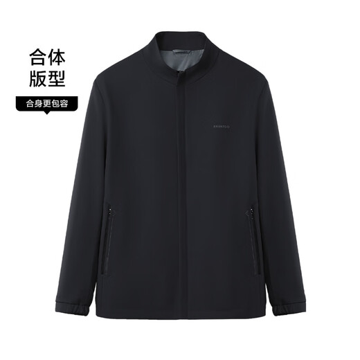 HLA HaiLan Home Jacket Men's Light Business Classic Series Printed Jacket Executive Jacket