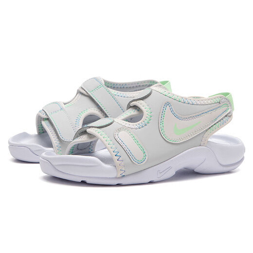 Nike (Nike) Kinderschuhe 2024 Neue atmungsaktive und gepolsterte Freizeitschuhe für Kinder im Freien im Freien und bequeme Sandalen FN4873-001 31 31