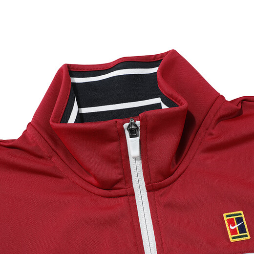
NIKE Nike men's tennis jacket long sleeve autumn and winter new style 25 Australian Open tennis player same style jacket HV8213-677 [New Year red Australian Open style] S
