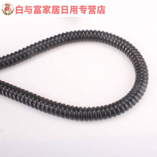 Sailoto plastic corrugated pipe threading PE hose fiber optic wire and cable protective cover over-the-line threaded protective tube can be opened PE-AD7 inner diameter 4 points 5200 meters