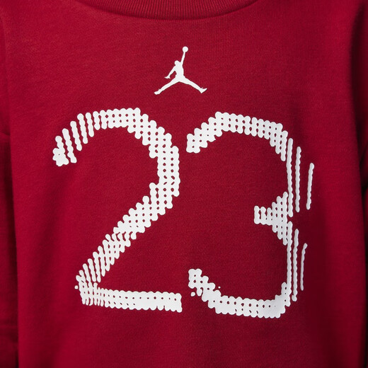 耐克（NIKE）Jordan官方耐克乔丹新年蜕变系列男童婴童上衣和长裤套装IF8837 687健身红 100cm 3T