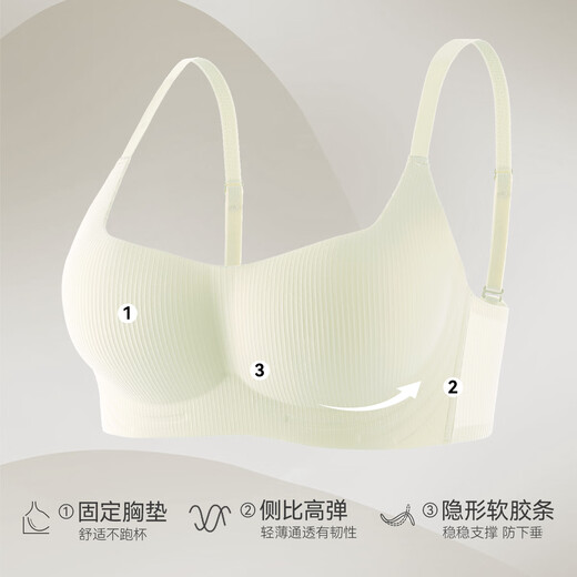 Catman Small Breasts Look Bigger Women's Underwear Seamless Push-up Sexy Side Breast Reduction Wireless Bra Summer Thin Style