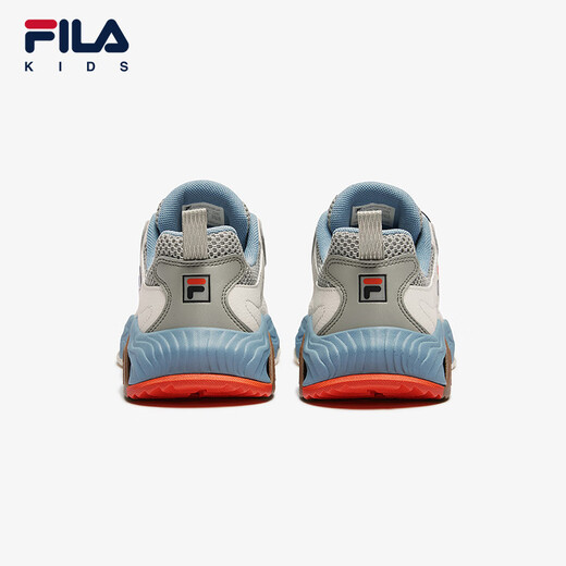 Fila Fila Chaussures pour enfants Chaussures de formation complète des enfants 2025 Summer Sports Chaussures Sports For Hommes et filles Middle Enfants Chaussures de plein air Blanc / Église Stone Green-Ja 37 Longueur intérieure 23,5 cm