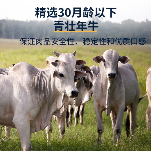 Kein ganzes Rindfleisch aus Brasilien importiert, mit Gras gefütterte, roh geschnittene Rinderrippen ohne Knochen, Nettogewicht 2Jin Jin entspricht 0,5 kg, frische Grillzutaten mit Rindfleisch und Knochen