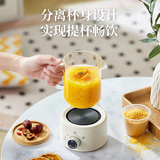 Le Stew health pot mini health cup electric stew cup office tea kettle tea maker small one-person flower tea kettle kettle electric tea cup heating coaster stew kettle all in one 0.6L mechanical model (glass lid) If you purchase more than 10 units, you can contact customer service to exchange for a gift box