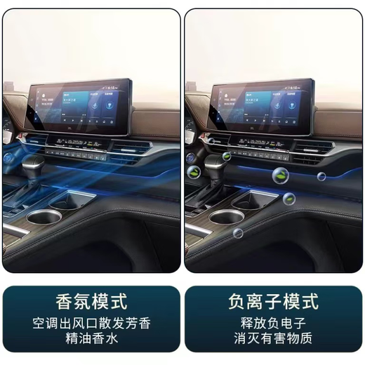 Smart car fragrance negative ion system modified air-conditioning outlet deodorization car aromatherapy perfume special high-end smart voice fragrance negative ion Pro/installation not included