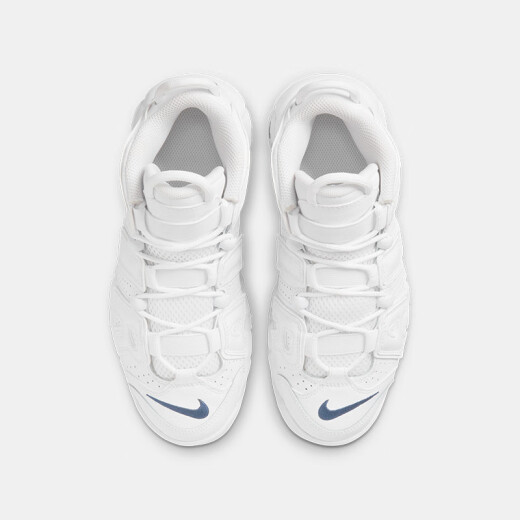 NIKE耐克男女童皮蓬篮球鞋AIR MORE UPTEMPO气垫缓震防滑支撑运动球鞋 DH9719-100 38 【建议脚长24cm】