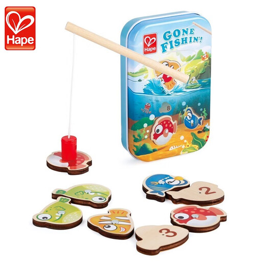 Hape Pocket Toy Portable Face Forming Fishing Game Box для детских игрушек настольные игры для мальчиков и девочек подарки для мальчиков и девочек. Перевод плитки игровой коробка