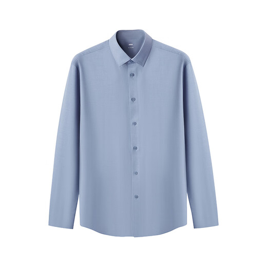 JD [Mulberry Seide] Hemd Herren-Langarm-Hemd Herrenmantel Kleidung geben Freund Geschenke weiß 41