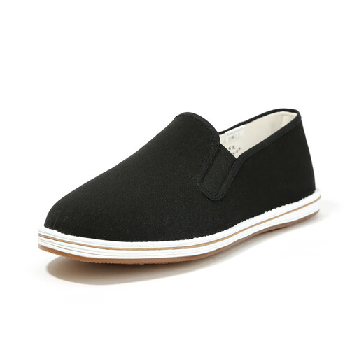 Old American wormwood cushioning three-proof quick-drying old Beijing thousand-layer sole cloth shoes one-foot lazy shoes men's casual shoes 42