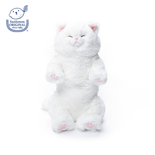Sunlemonoriginal Japón la nueva rodilla de gato suave de japón Sleepy Sleepy Plush Toys for Girls Birthday Gifts Tuxedo Sleepy Cat P-1283 Altura 47cm*Ancho 22cm