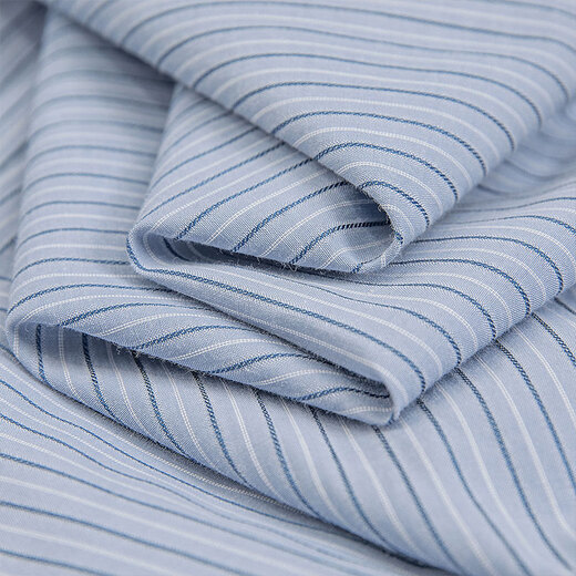 
Cypress Striped Shirt 2025 Summer New Women's Embroidered Lapel Single Bretted Short Sleeve Loose Shirt
