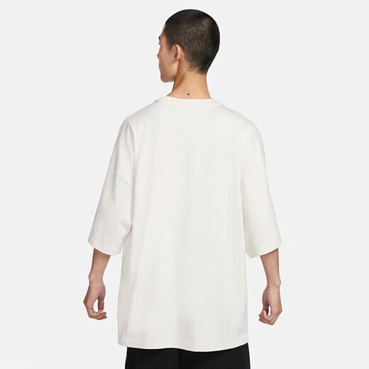 Nike (Nike) T-Shirt Herren Sommer New Sportswear Back AJ Schuhe Muster Volles Baumwoll atmungsaktive bequeme lässige Kurzärmer-Top FB9767-030 m
