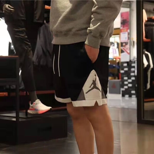 
AEROGAMI-Nike new Air Flying Summer AJ American DRI FIT breathable sports basketball quick-drying shorts Crimp pants C Nike 1371 white/gray Nike 2XL