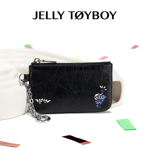 Jellytoyboy Planet Print Funny Cage Card Bag. Neue Original-Zertifikat-Tasche Multikardgröße modischer tragbarer Frauenkartenclips