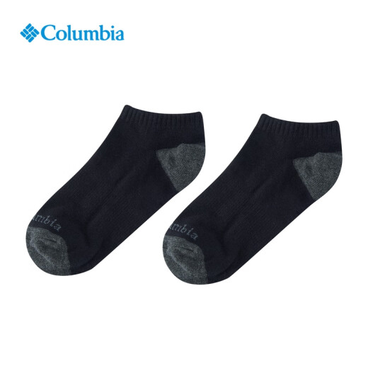 Columbia哥伦比亚户外男女休闲舒适旅行登山徒步透气运动袜RCS673 BK1 M