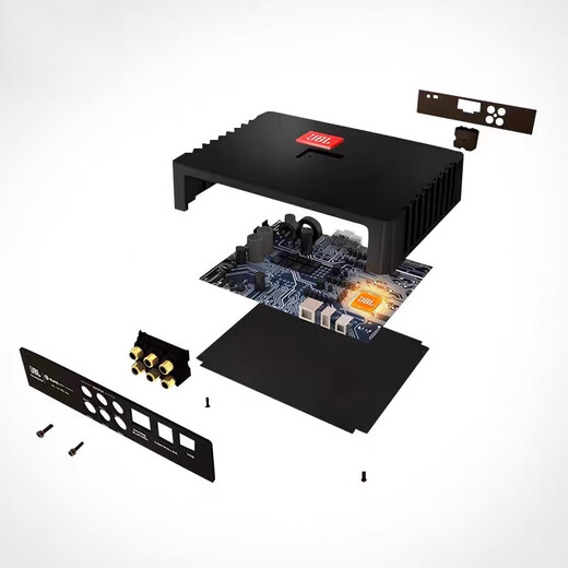 Gongma Automobile High-Power Digital Vehicle DSP-Verstärker DA680/DA460 Sechs-Kanal-Audioverstärker JBLDA460-Verstärker DSP+ Verlustloser Kabelbaum