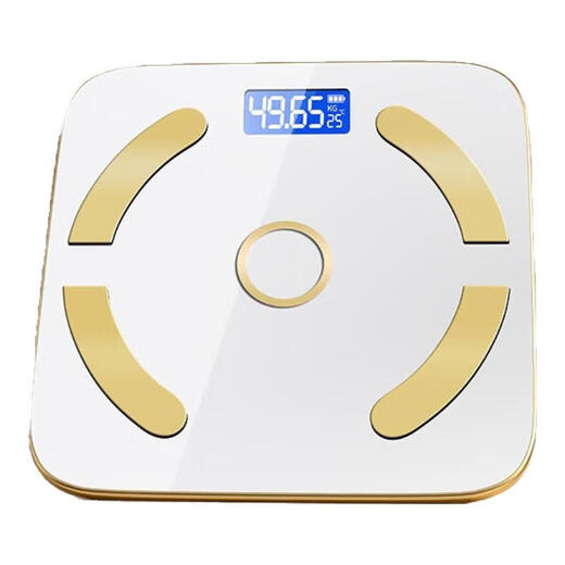 
[Connected in Mijia APP] Smart body fat scale Weight scale Household electronic scale Human body scale Weight scale Essential Bluetooth smart precision body fat scale [Rechargeable model - Mijia Zhilian body fat scale] Champion recommendation