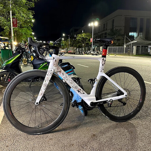 
Gu Jianmu Bicycle Color Modification Film Sticker Graffiti Modification Bicycle Sticker Paint Print Color Modification Mountain Bike Road Bike (Main Picture 1) Rose Forever [20 Packages/Upgrade