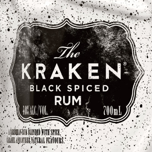酷拉肯Kraken北海巨妖加香黑朗姆酒 Rum洋酒调酒基酒 【限量纪念款】19年探秘号 700mL