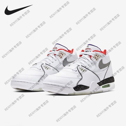 耐克（NIKE） Air Flight 89 AJ4兄弟 夜光白镭射篮球鞋  FD9928-101 40