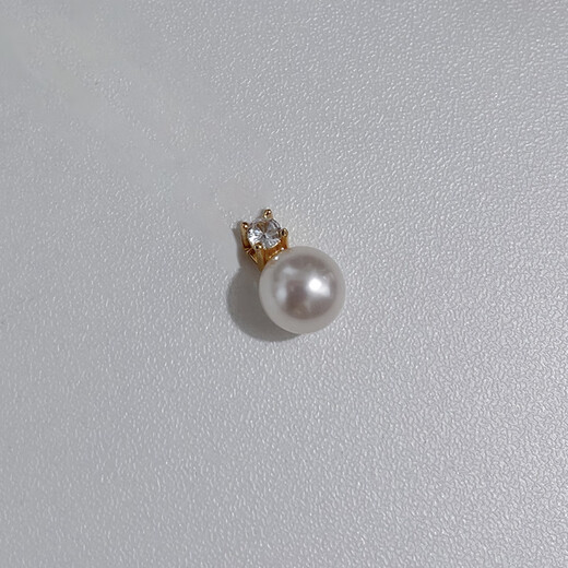 Moqianxue sterling silver princess same style single pendant one pearl only pendant 2024 new light luxury niche high-end pendant single pendant silver Edison fresh water 10-11