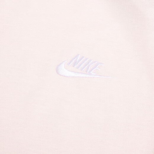 耐克（NIKE）短袖T恤男士2025春夏新款运动服针织透气圆领休闲上衣 AR4999-686粉色 L 建议身高170-175体重120-140
