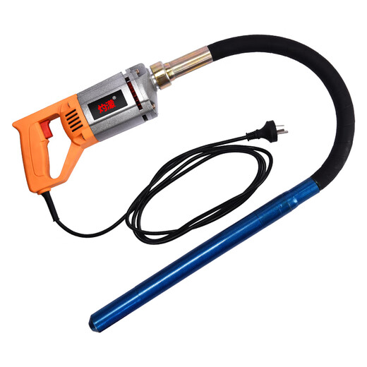 Burning single-phase 220v portable concrete vibrator vibrator construction tool insertion cement vibrator small 3880W+35 type 1.5m rod
