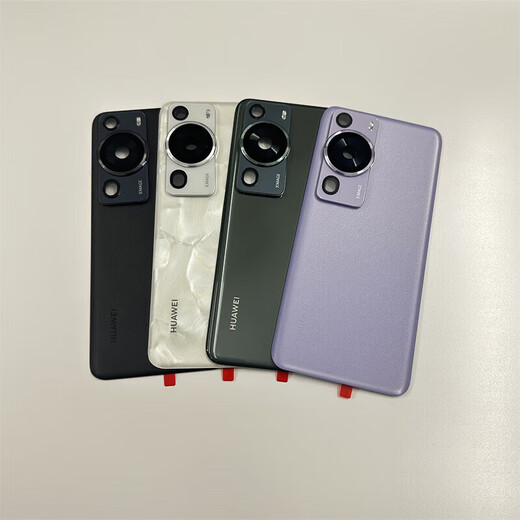 适用华为P60原装后盖p60pro原厂玻璃电池盖p60Art后壳拆机外后壳 P60原装后盖羽砂黑装机无缝
