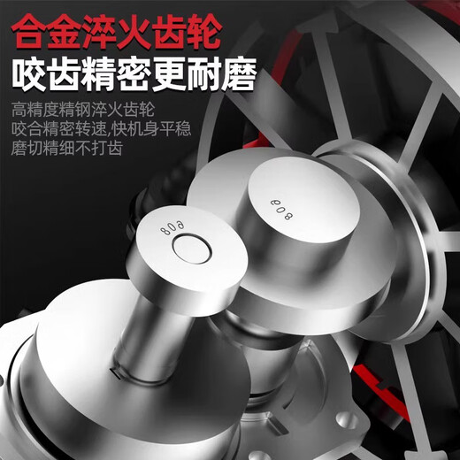 
DeliXI ELECTRIC slotting machine new single-piece high-power concrete cutting machine dust-free water-electric installation groove cutting machine 7170 dust-free grooved machine standard package can cut 55M