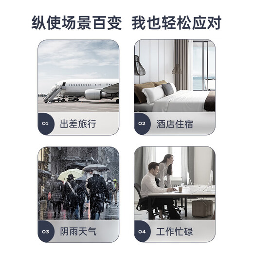 Freego pure cotton boxer disposable underwear men's cotton sterilized wash-free travel business men's mixed color 6 pairs 3XL