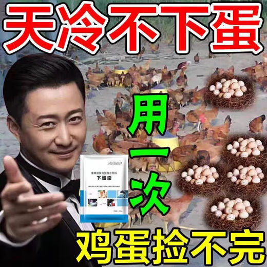 More eggs, more eggs, more eggs, more eggs, more eggs, chickens, ducks and geese lay eggs, produce eggs, encourage eggs, change egg quality, feed additives for egg production, special value for 8 packages, buy five and get three free