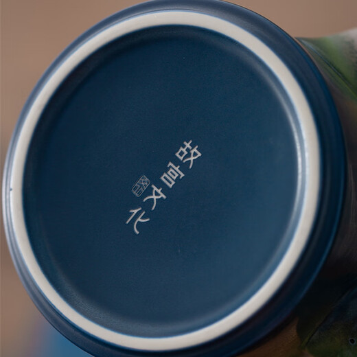 Forbidden City Culture Impression Qianli Jiangshan Tea Set Complete Tea Set Palace Museum Cultural and Creative Gift Birthday Gift Gift Box Set of 5