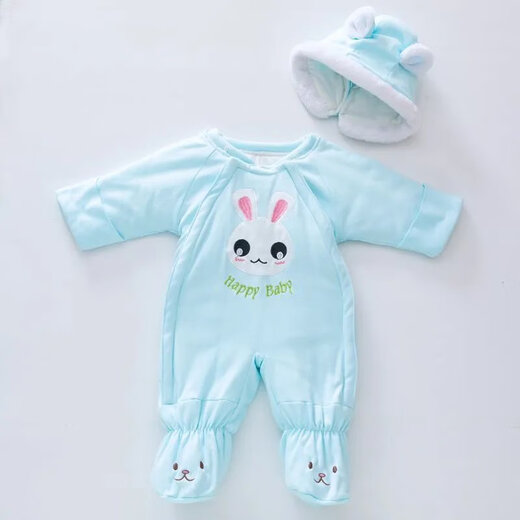 Disney (Disney) Newborn Baby Thickened Onesie, Quilt, Baby Outing Cuddle Clothes, Autumn Feet Plush Sleeping Bag, 5637 Cute Rabbit Cuddle Clothes, Pink 66 Recommended for 0-6 months clothing version, cut to size