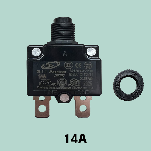 S11 Overload Overcurrent Protector Switchgear Circuit Breaker (KUOYUH88Serie 14A
