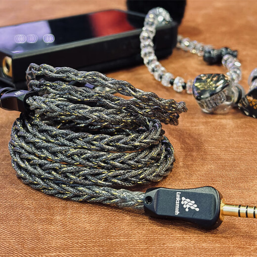 线艺匠黑蠍子（金尾）平衡线耳机升级线 舒尔846二代/AONIC5 2.5mm 直型平衡头