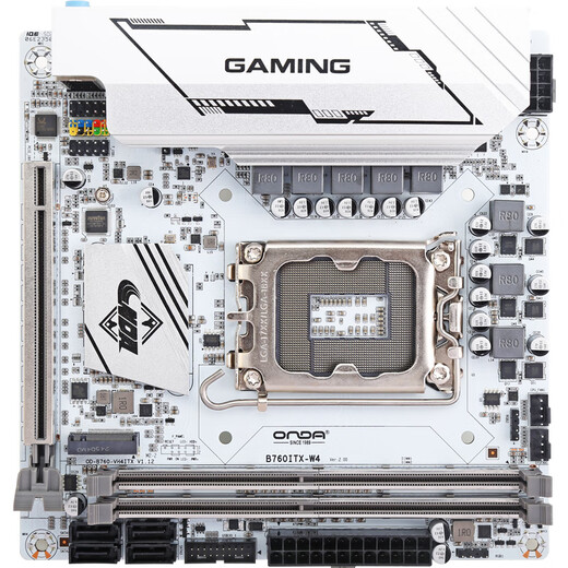 
Onda (ONDA) B760ITX-W4 (Intel B760/LGA 1700) supports 12600K/13400/14100 HTPC preferred motherboard