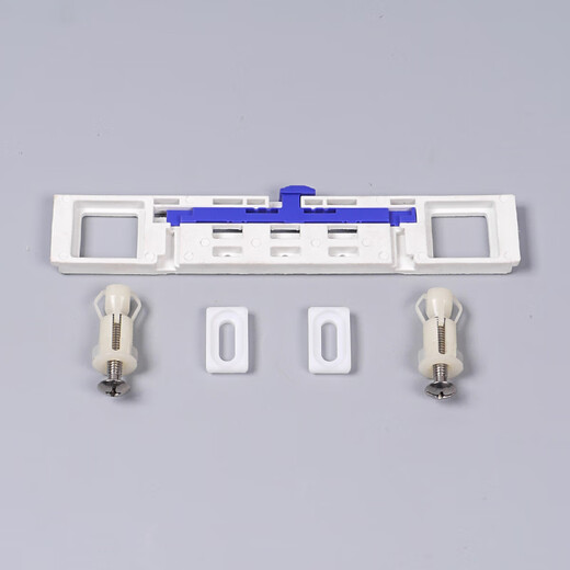 Accesorios de la cubierta del inodoro universal 1156 Marco del tornillo de fijación del tornillo del tornillo Base Placa del enchufa Perno rosa 1047 amortiguador de metal