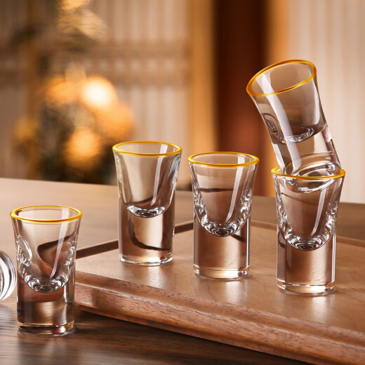 Circle Joy Phnom Penh White Wine Glass Wine Distributor Set 6 Pots 8 Cups Wine Set Household White Wine Pot Glass Lift 2 Liang Wine Glass Set