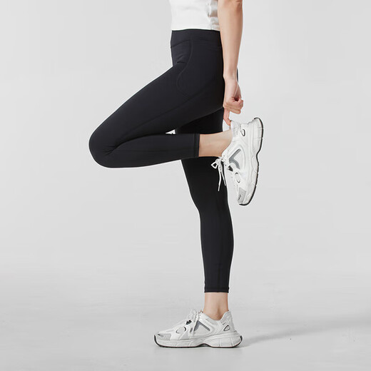 Under Armor UA trousers for women 2025 autumn new high-waisted yoga pants breathable sports pants Pilates fitness training tights tight high elastic/1372120-001 S