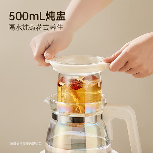 GREENIS Health Kettle Full Glass Constant Temperature Kettle Tea Kettle Office Household Multifunctional Boil Kettle Flower Tea Kettle Electric Kettle Stew Kettle Kettle Tea Maker