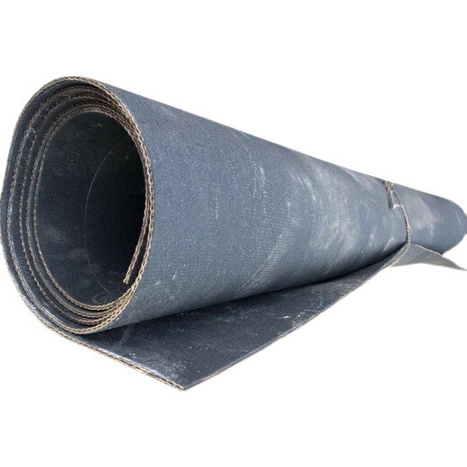 Old nylon conveyor belt cattle and sheep trough rubber plate paving car bottom wear-resistant rubber mat workshop floor flat steel wire about 95 cm (810 thick) price per meter